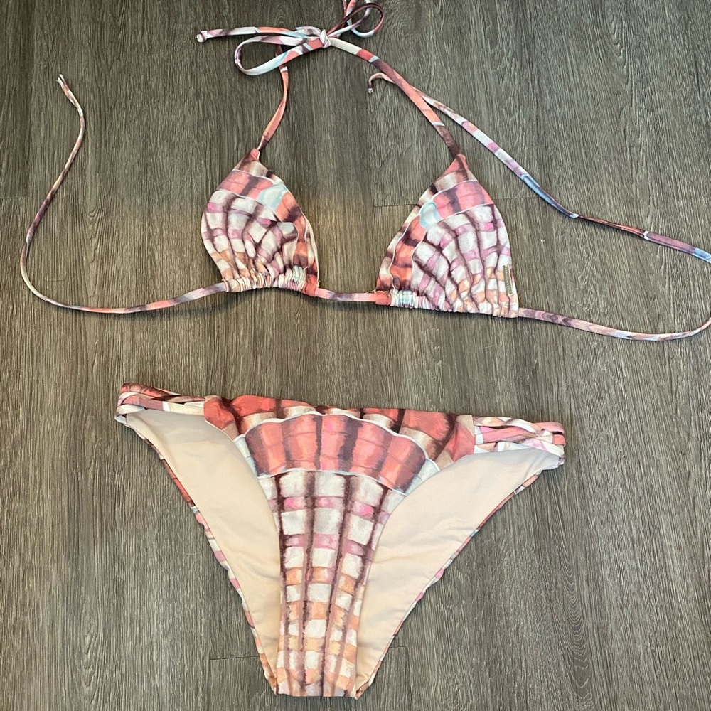 MARA HOFFMAN Shells Bikini Set